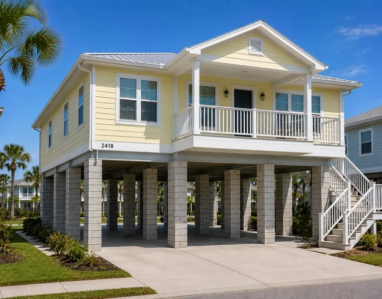 Recently finished coastal project in Madeira Beach, Florida