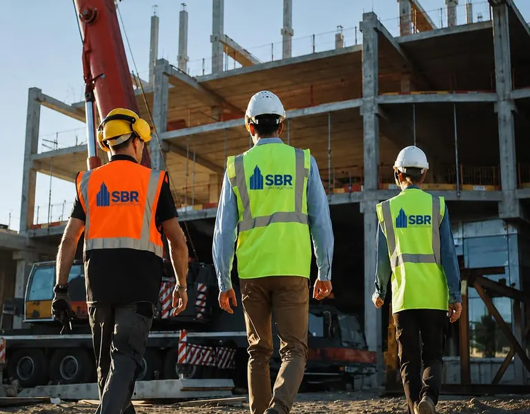 SBR Construction crew at work on a Florida job site
